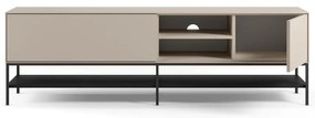 Krémszínű TV-állvány 180x55x35 cm Amira – Marckeric