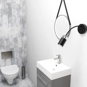 Rugalmas lámpa JOKER1xGU10/8W/230V fekete/matt króm