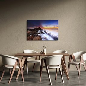 Hegy a ködben képe (90x60 cm)
