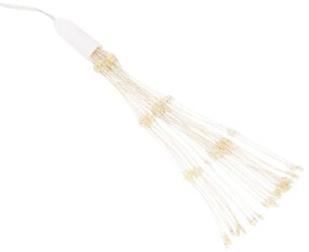 2 db karácsonyi hideg fehér csillagfény 140 db LED 17 cm