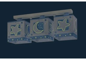 Dalber 63233NT - Gyerek mennyezeti lámpa MOONLIGHT 3xE27/60W/230V