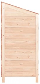 tömör fenyőfa kerti fészer 102 x 52 x 112 cm
