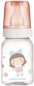 Canpol Babies Üveg palack 120 ml Baba - rózsaszín