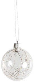 LED fénygömb pöttyökkel