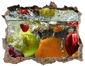 Lyuk 3d fali matrica Gyümölcsök és zöldségek nd-k-43487877