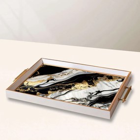 Üveg tálca, 38×24 cm – TPB10016