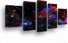 Vászonkép 170x100 Kozmosz Univerzum csillagok köd galaxis mélység