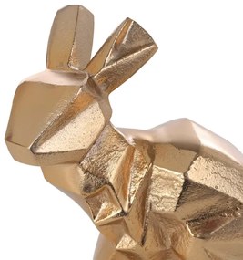 Eglo 427007 - Fém dekoráció NOLALU 17,5x16 cm nyúl/arany