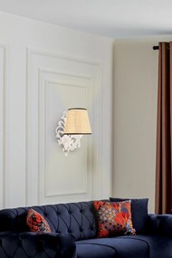 Claire Coral - Natural, White