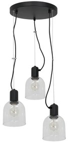 Csillár zsinóron BANCO 3xE27/15W/230V