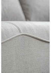 Krémszínű kinyitható sarokkanapé (variálható) Homely Tommy – Miuform