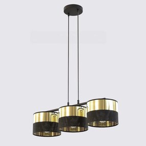 Emibig modern függeszték lux fekete arany emi1649/3