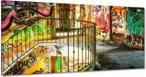 Festmények 180x90 Graffitti falfestmény