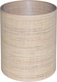 Lámpaernyő Álló Lámpa Függő Henger 13/15 E27 Rafia Ratan Boho Carini