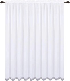 Sima, cirkóniás függönyök, készre varrt, 250x400 cm, függöny flitteres fátyolból, fehér függönyök