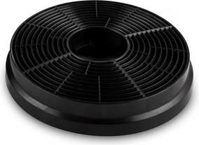 Klarstein Aktívszén szűrők a páraelszívókba, pótalkatrész, 2 db szűrő, légkeringetési üzemmód, Ø 10.5 cm