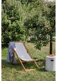 June bézs akácfa összecsukható kerti napozószék - Bonami Essentials