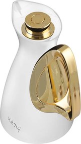 Fehér-aranyszínű termosz 1 l Alessia – Vialli Design