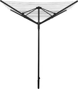 Kerti ruhaszárító, fekete, 45 m, ROTARY NEW TYP 3