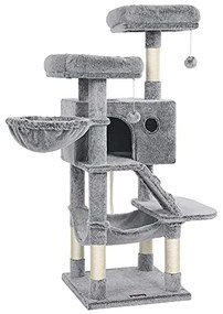 Macska kaparófa, macskatorony nagy macskáknak, ultrapuha, szürkéskék