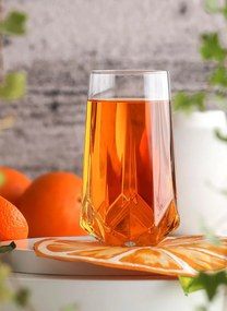 12 részes üveg pohár szett 400/460 ml