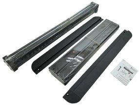 Összecsukható kempingasztal 70x70cm antracit