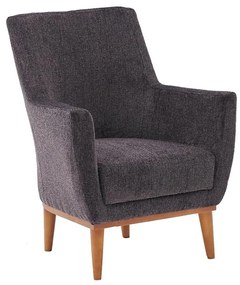 NUPI antracitszürke fotel