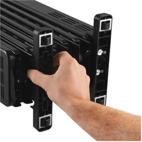 Sencor - 7 bordás olajradiátor 600/900/1500W/230V fekete