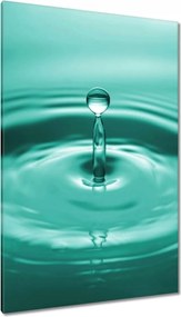 Vászonkép 80x120 Csepp a vízbe