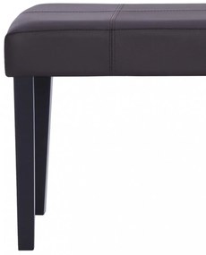 barna műbőr pad 106 cm