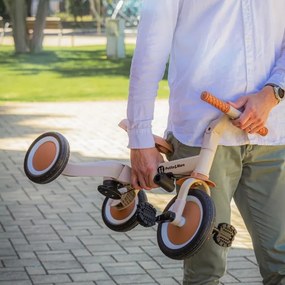 PETITE&amp;MARS - Gyermek tricikli 5in1 TURBO Desert Sand