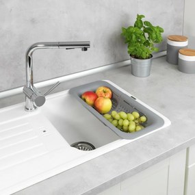 Wenko Sivo teleszkopikus szűrő mosogatóba 36,5-50 cm, szürke