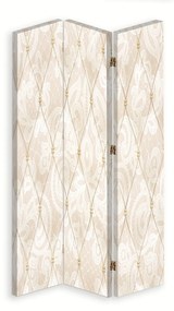Paraván Serene bézs Méret: 110 x 170 cm, Kivitelezés: Forgó paraván 360°