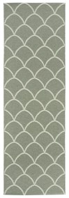 Zöld kültéri-beltéri futószőnyeg 70x225 cm Kotte Army Sage – Pappelina