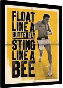 Vászonkép Muhammad Ali - Float Like a Butterfly