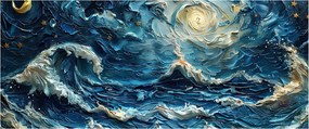 Kép - Az ég és a tenger festése (120x50 cm)