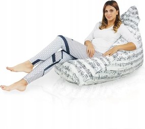 Puff ülőzsák Bermuda fotel Music