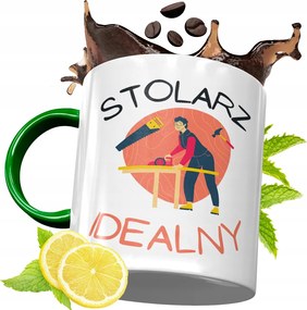 Zöld Bögre Asztalosnak Születésnapra Ajándék fényképes nyomtatással