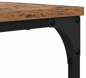 Fészkelt Kávézó Asztal 2 pcs Régi fa 80 x 8035 x cm Faanyag