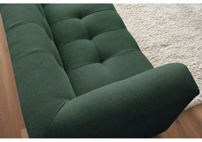 Sötétzöld kanapé 324 cm Kleber - Bobochic Paris
