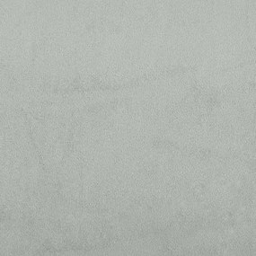 világosszürke bársony kanapéágy keret 80 x 200 cm