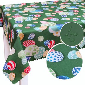 Abrosz Húsvéti Asztalra Zöld 400x140 Dekorációs Foltálló LM/25