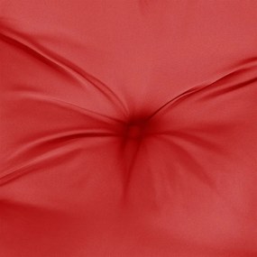 2 db piros oxford szövet kerti padpárna 180 x 50 x 7 cm