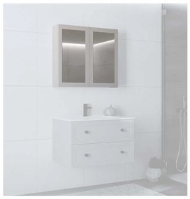 Bondi tükrös fali szekrény 80 cm, krém