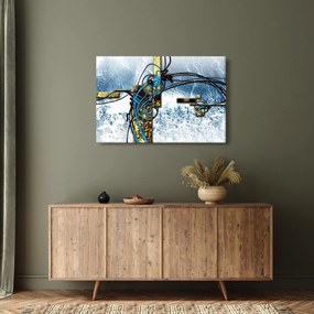 Absztrakt kép (90x60 cm)