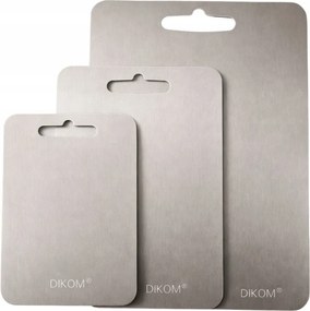 Rozsdamentes Acél Vágódeszka Deszka 3db-OS Prémium Szett 2,8kg