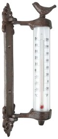 Öntöttvas fali madaras hőmérő, 27 cm