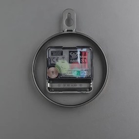 Eglo 425509 - Falióra TAKAHAGI 1xAA átm. 30 cm fekete