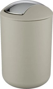 Szürkésbarna műanyag szemetes 6,5 l Brasil – Wenko