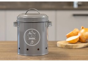 Acél hagymatartó doboz Secret Du Potager – Esschert Design